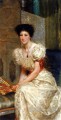 Portrait Of Mrs Charles Wyllie Romantic Sir Lawrence Alma Tadema